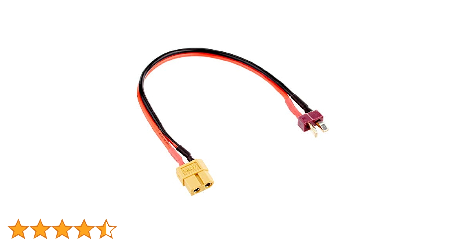 (未使用･未開封品)　ハイテック XT60 (メス) ケーブル 2ピン T型 HMJ451 日本正規品 bt0tq1u XT60⇒XT30 充電ケーブル | Hitec Multiplex Japan Inc.